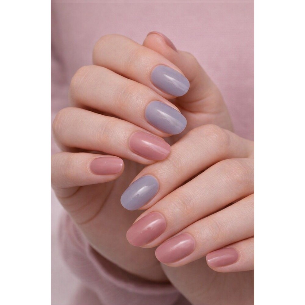 Nail Sets New Nail Nina Artificial Professional textured art 24 Piece